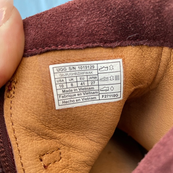 Ugg Reid Moc Boots Size 10 - Picture 3 of 3